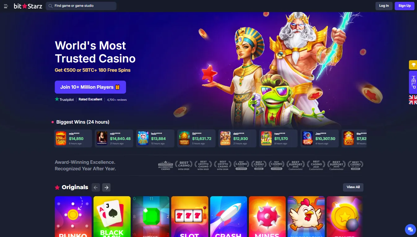 BitStarz – online casino ohne OASIS mit schneller Auszahlung